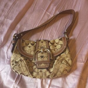 Vintage Brown Coach Women's Bag